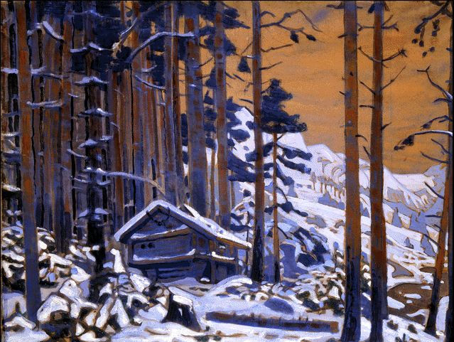 Пісня Сольвейг (Хатинка в лісі), 1912 - Микола Реріх