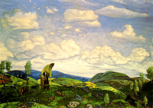 St. Panteleimon the Healer, 1916 - Николай  Рерих