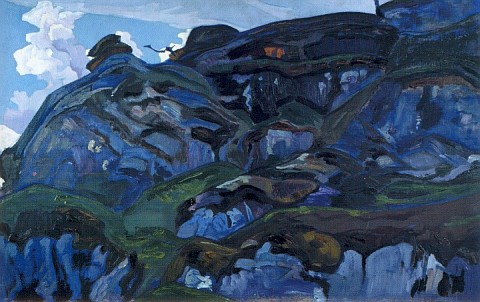 Скелі та камені, 1919 - Микола Реріх