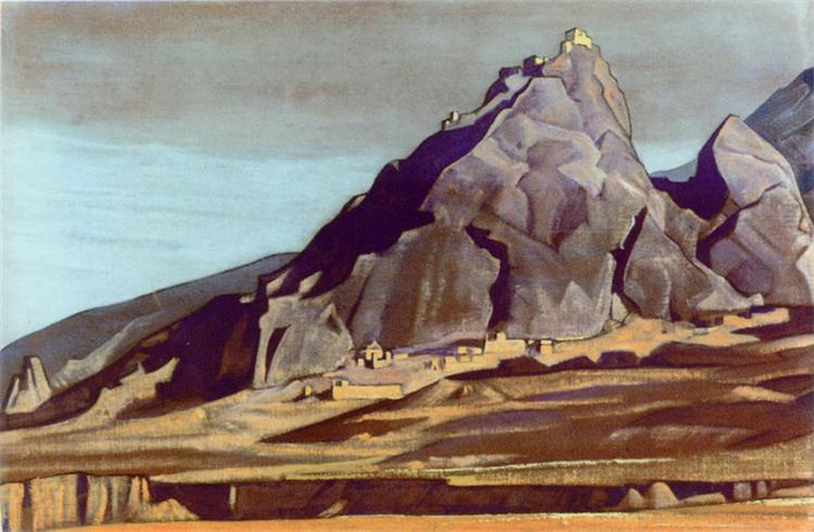 Temple, 1924 - Nikolai Konstantinovich Roerich