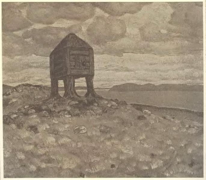 The Hut of Death, 1909 - Микола Реріх
