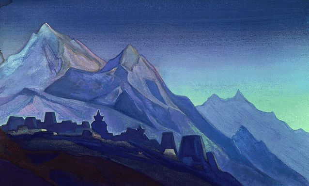 Тибет, 1937 - Николай Рерих - WikiArt.org