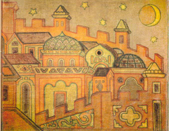 Towns, 1914 - Nikolai Konstantinovich Roerich