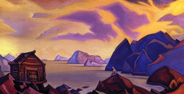 Waiting, 1941 - Nicholas Roerich
