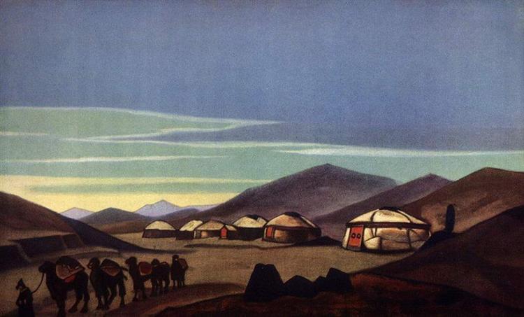Yurtas, 1940 - Nicolas Roerich