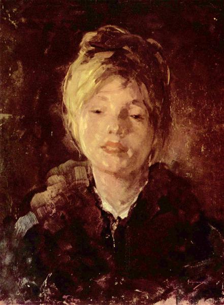 Portrait of a Girl - Nicolae Grigorescu
