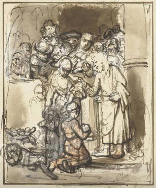 Christ Blessing the Children, 1650 - Nicolaes Maes