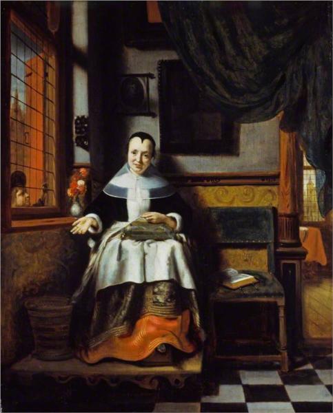 The Virtuous Woman, 1655 - Nicolaes Maes