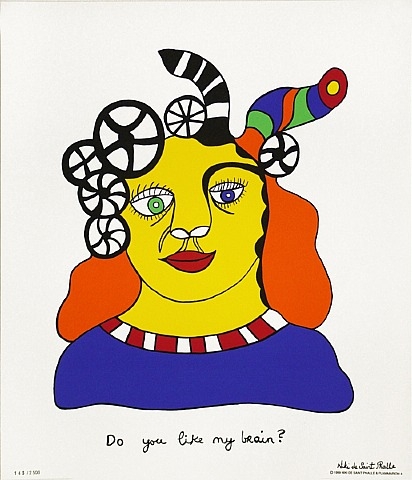 Do You Like My Brain?, 1999 - Niki de Sainte Phalle