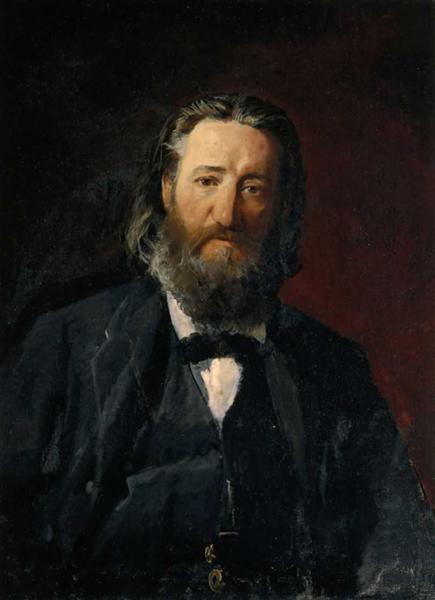 Portrait of Joseph Daumang, 1868 - Микола Ґе