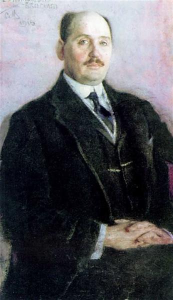 Self-Portrait, 1915 - Николай Богданов-Бельский
