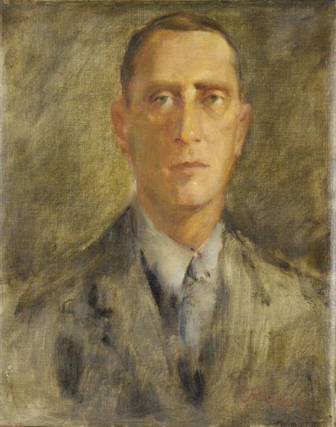 Portrait of a man, 1936 - Nikos Nikolaou