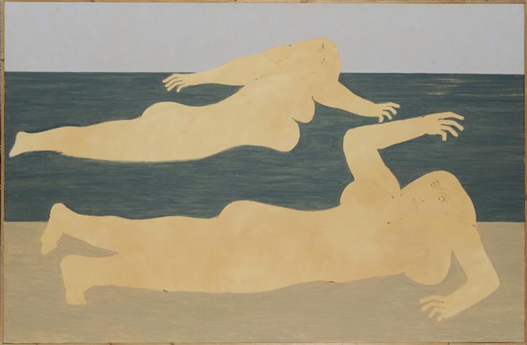 Nude on the beach, 1979 - Никос Николау