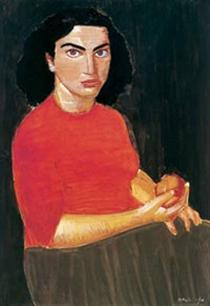 Retrato de uma mulher - Nikos Nikolaou