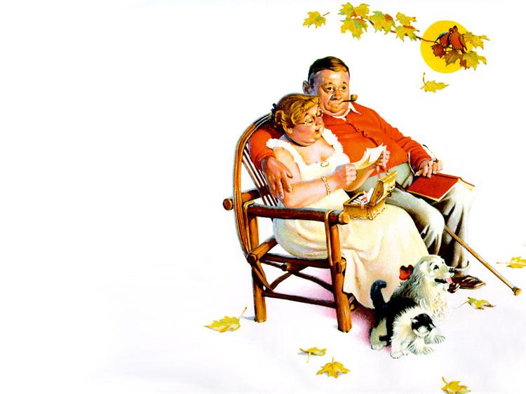 Fondly Do We Remember, 1955 - Norman Rockwell