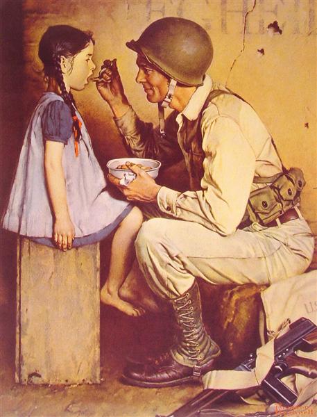 The American Way, 1944 - Norman Rockwell