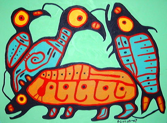 Life Cycles - Norval Morrisseau