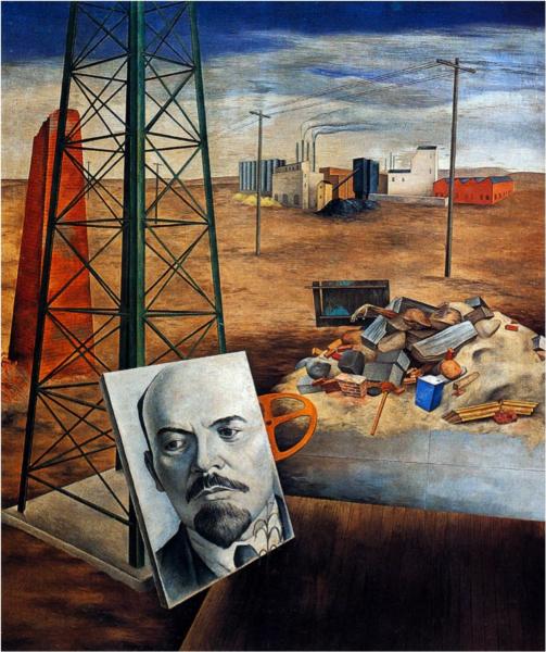 Portrait and Background, 1935 - О. ЛуЇс Гугліельмі