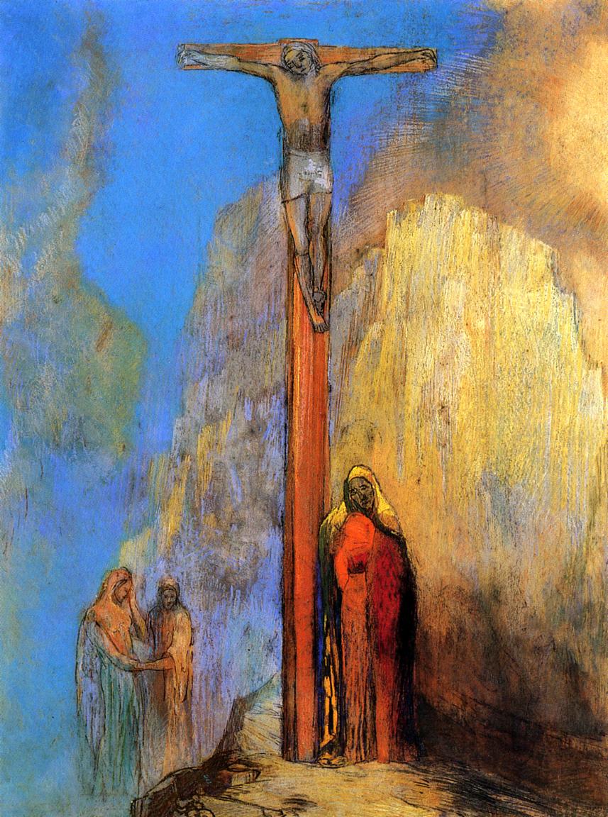 Calvary - Odilon Redon - WikiArt.org - encyclopedia of visual arts