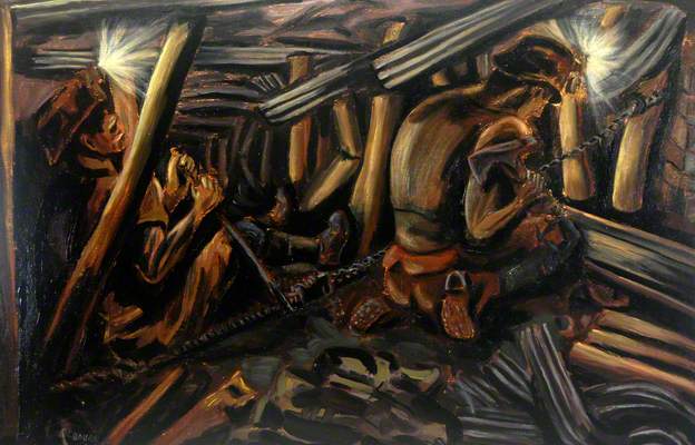 Coal-Face Drawers, 1950 - Oliver Kilbourn