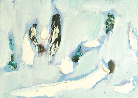 Oslo-neige, 1972 - Olivier Debré