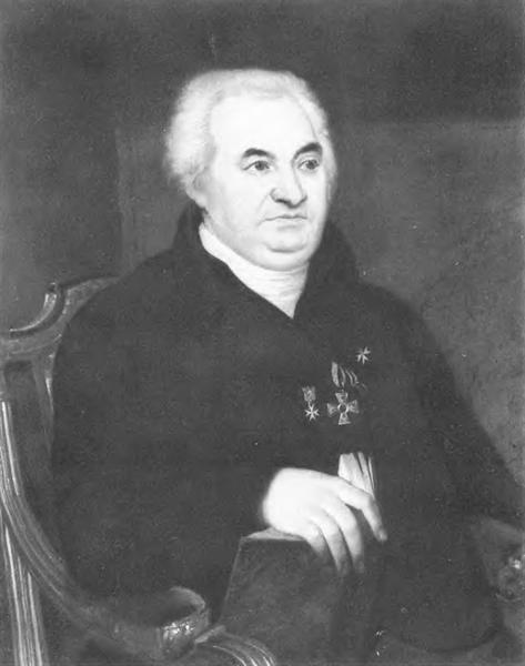 Portrait of Ivan Vasilievich Kusov, 1808 - Орест Кіпренський