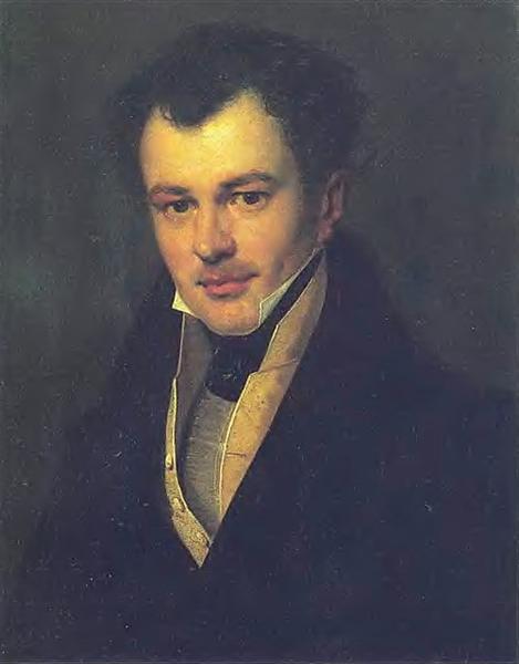 Portrait of M.M.Cherkasov, 1827 - Orest Kiprensky