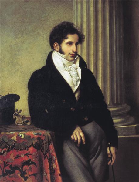 Portrait of Sergei Uvarov, 1816 - Oreste Kiprensky