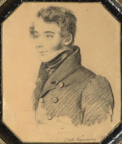 Портрет молодого человека, c.1820 - Орест Кипренский