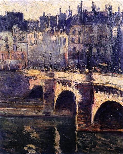 The Pont Neuf, Paris, 1902 - Отон Фрієз