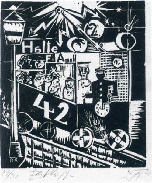Electrical, 1920 - Otto Dix