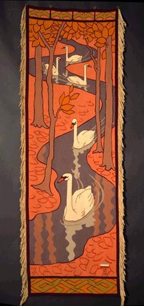 Five Swans, 1897 - Otto Eckmann