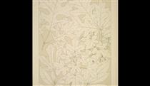 Leaves and Flowers from Nature Ornament no. 4. Leaves of the Oak, Fig Tree, Maple, White Bryony, Laurel, and Bay-tree, full size - Оуэн Джонс