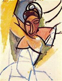 A girl from Avignon - Pablo Picasso
