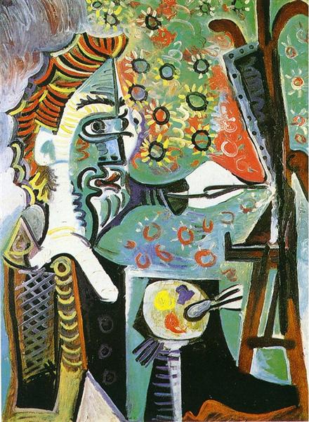 Художник, 1963 - Пабло Пикассо - WikiArt.org