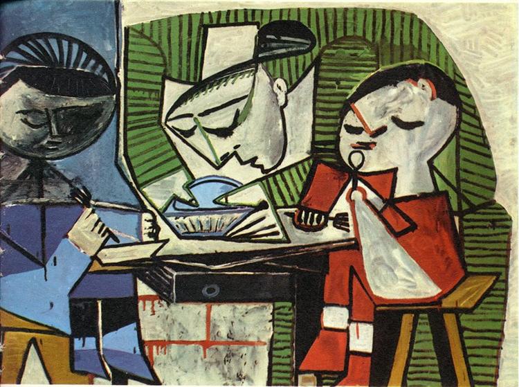 Breakfast, 1953 - Пабло Пикассо