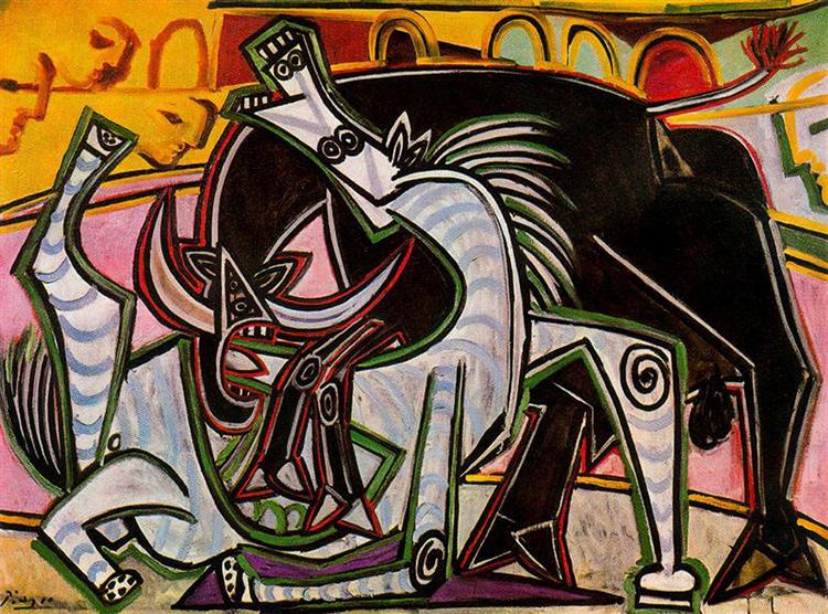 Bullfight, 1934 - Pablo Picasso