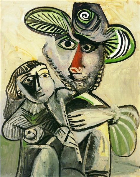 Батьківство, 1971 - Пабло Пікассо
