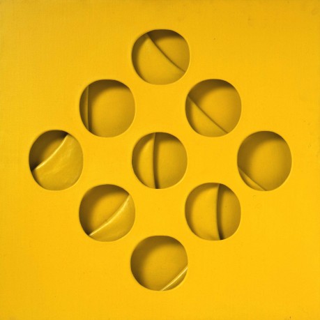 Intersuperficie curva gialla, 1969 - Paolo Scheggi