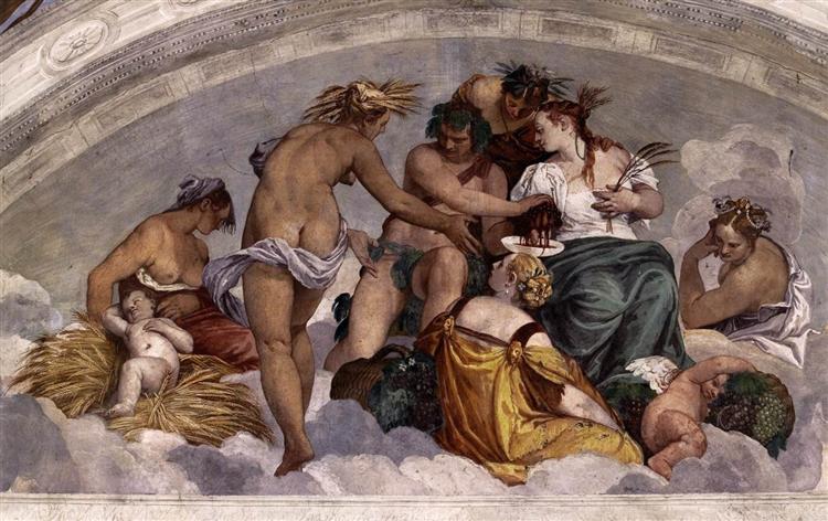 Bacchus and Ceres, 1560 - 1561 - Паоло Веронезе