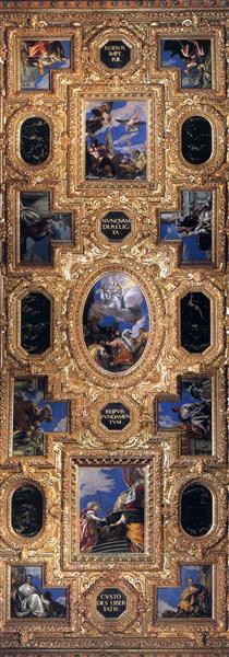 Ceiling paintings, 1578 - 1582 - 委羅内塞