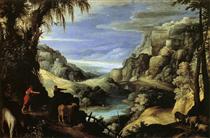Landscape with Mercury and Argus - Paul Brill
