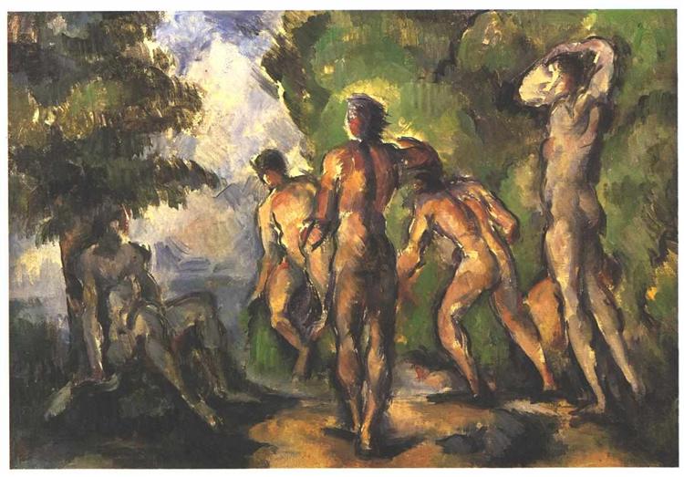 Bathers at Rest, c.1904 - Paul Cézanne