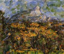 Mont Sainte-Victoire Seen from les Lauves - Paul Cézanne