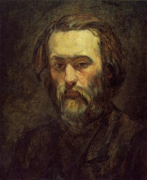 Portrait of a Man, 1864 - Поль Сезанн