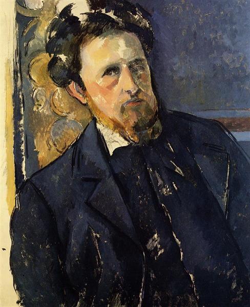 Portrait of Joachim, 1896 - Поль Сезанн
