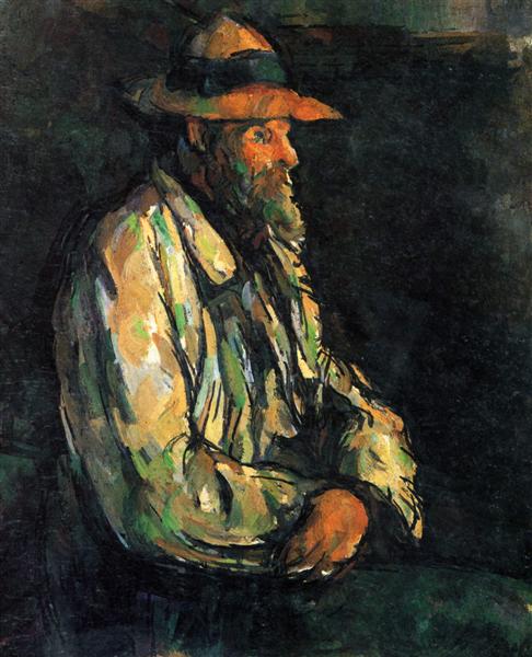 Portrait of Vallier, 1906 - Поль Сезанн