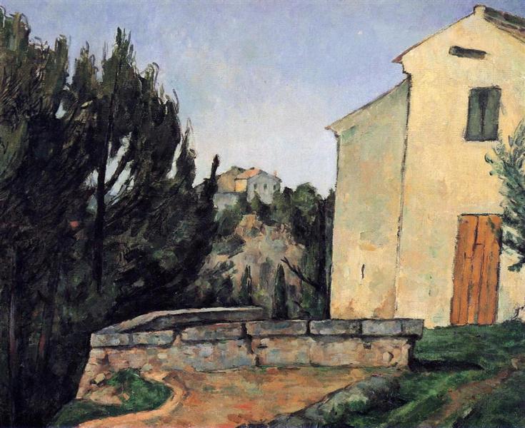The Abandoned House, 1879 - Paul Cezanne