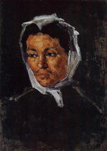 The Artist's Mother, 1867 - Поль Сезанн
