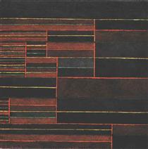 In der Strömung sechs Schwellen - Paul Klee